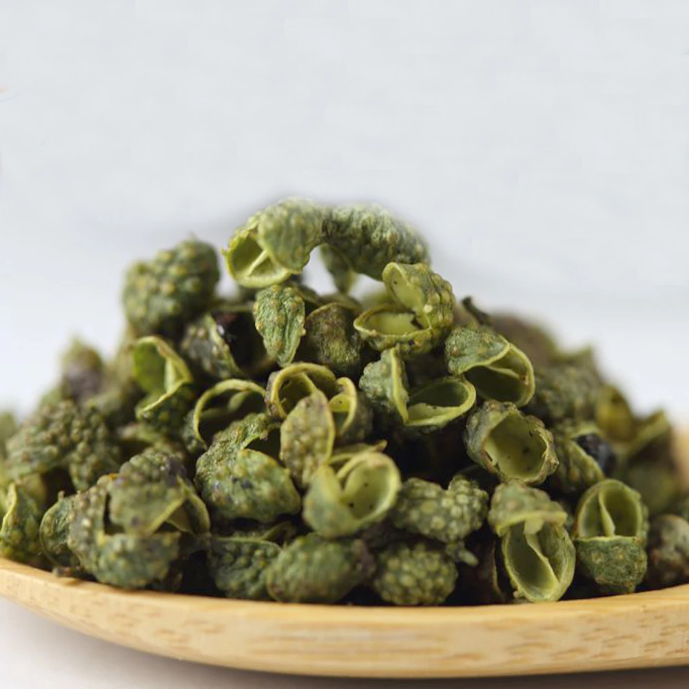 200 г Бесплатная доставка натуральный сушеный Сычуань зеленый перец и китайский