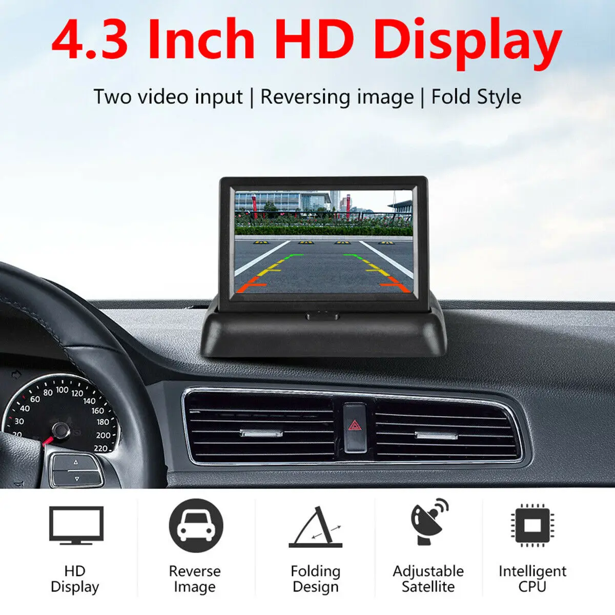 

Car Rear View Parking Back Up Reversing Camera LED Night Vision Camera No Spare Tire For Toyota Prado 150 2010 2011 2012 2013