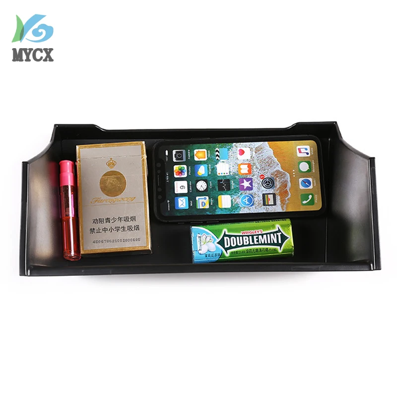 for land rover defender 110 2021 car styling abs black car central storage armrest box storage box phone box car accessories 1pc free global shipping