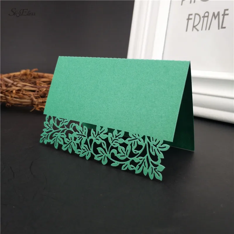 100 шт. кружевные таблички с именем для свадебной вечеринки шикарный стол