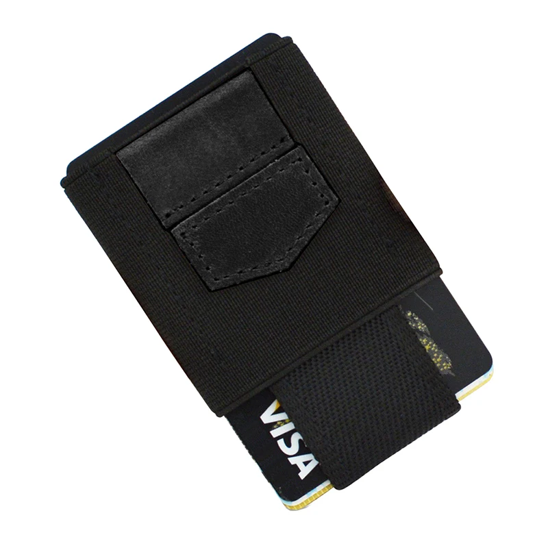 1 шт. эластичный пояс фиксированный передний карман пакет 15 держателей карт для