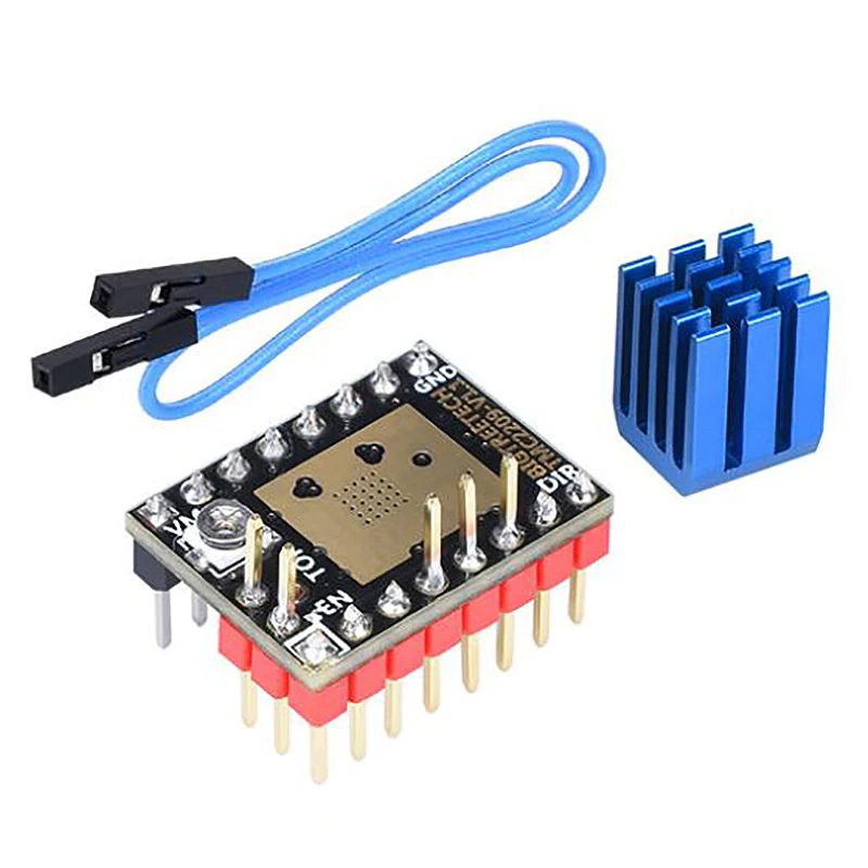 TMC2209 V1.2 тихий StepStick шаговый двигатель драйвер контроллер обновление TMC2208 UART для SKR