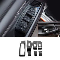 for mazda 3 2019 2020 stainless steel car door window glass lift control switch panel cover trim car styling accessories 7pcs
