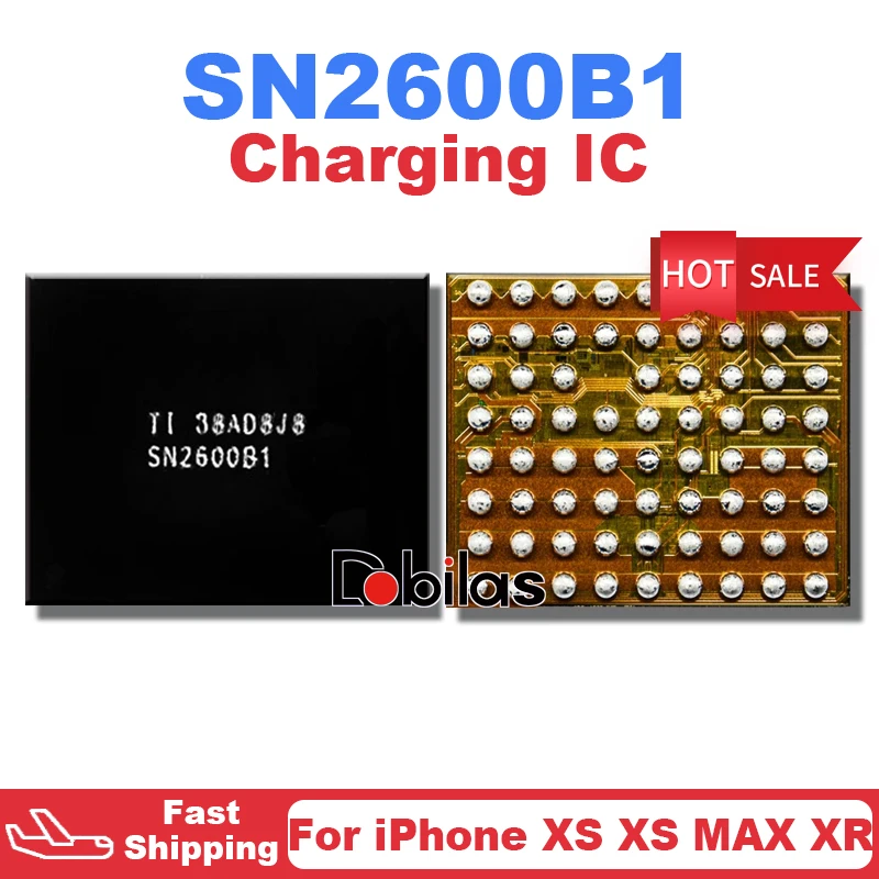 5Pcs SN2600B1 U3300 For iPhone XS XS Max XR Charger IC Charging IC BGA Control IC Replacement Integrated Circuits Chip Chipset 5pcs lot sm5414w new original bga charger ic charging ic integrated circuits replacement parts chip chipset