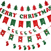high quality christmas hanging flags flags corridors flags christmas decoration flags pennants doors walls flags cheap