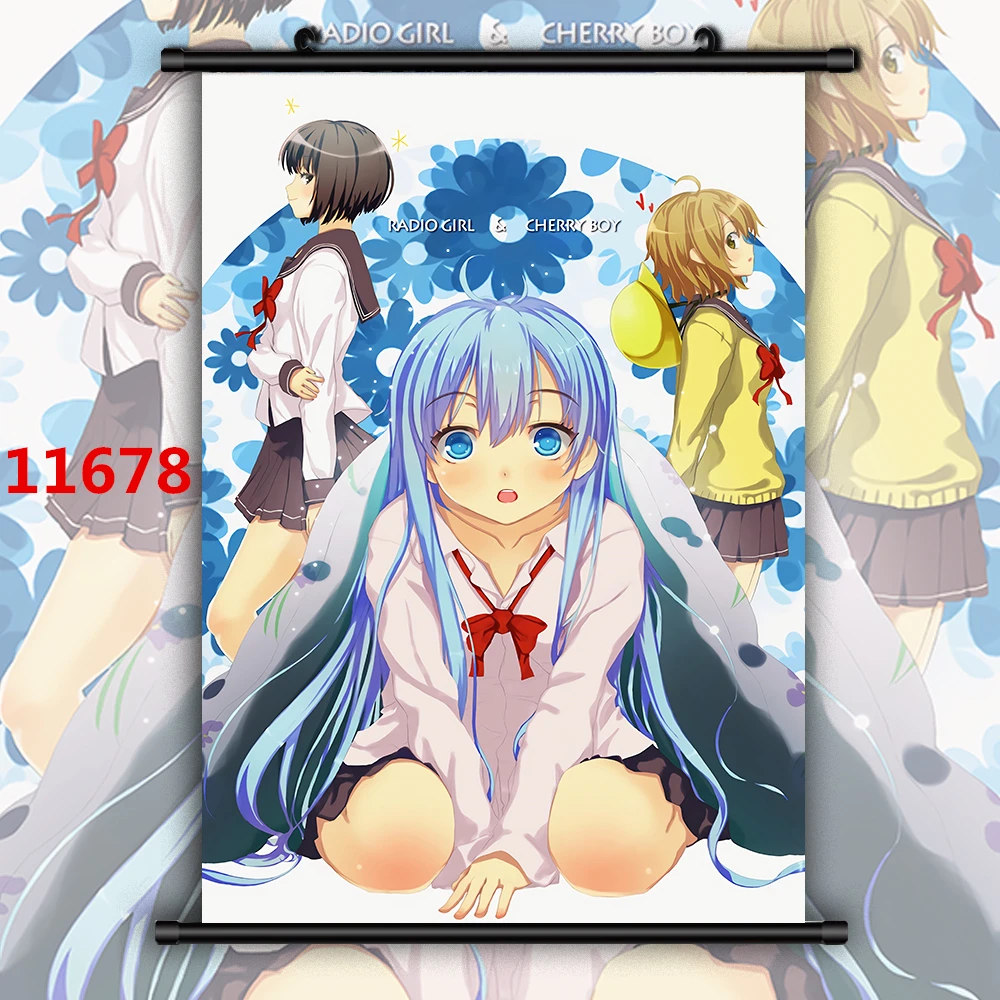 Denpa Onna to Seishun отоко Това эрио Аниме Манга HD Печать настенный постер свиток | Дом и