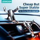 Автомобильный держатель для телефона JOYROOM, с креплением на вентиляционное отверстие, для компакт-дисков, подставка для iPhone, Samsung, металлический гравитационный держатель Мобильный телефон