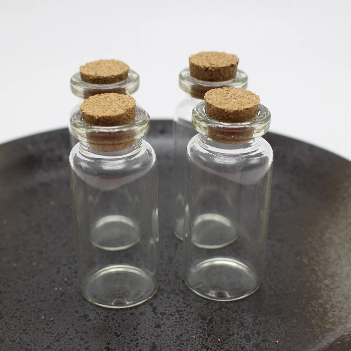 8 пустые стеклянные бутылки с пробкой подвесные флаконы желания амулеты ясно