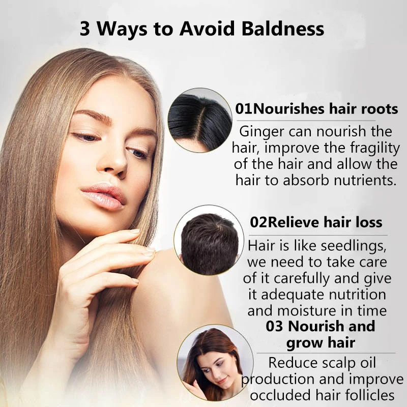 Сыворотка Имбирная для роста волос 7 дней | Красота и здоровье