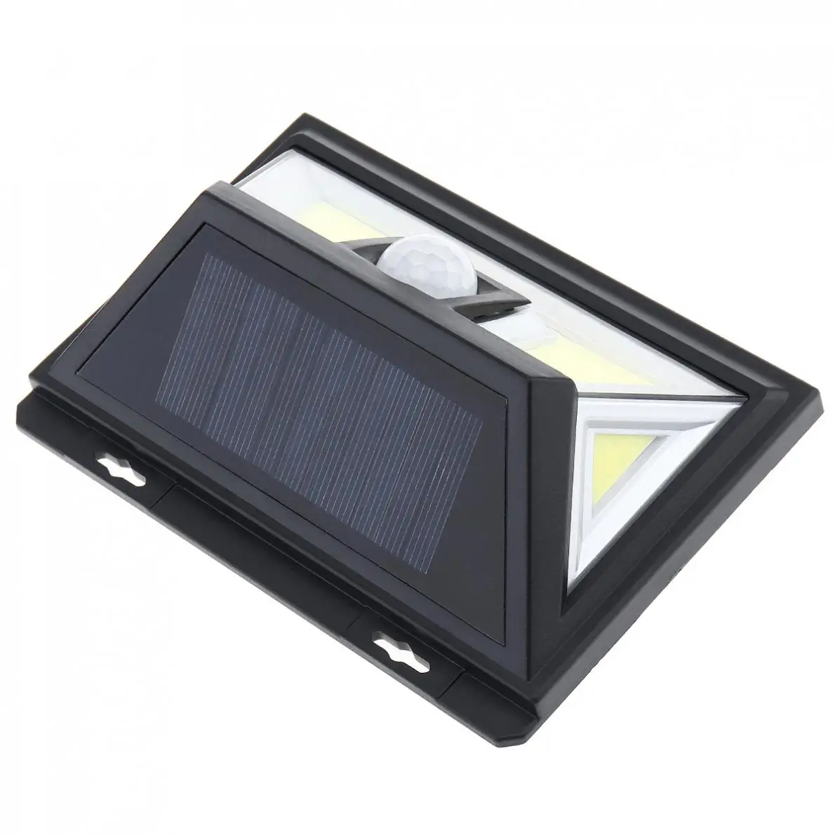 

76 Core COB White Light PIR Human Body Sensing Wall Light Waterproof Solar Sensor Corridor Light for Garden / Outdoor
