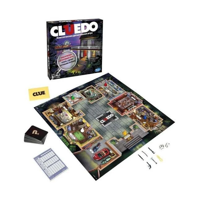 Игра настольная Hasbro Games Клуэдо обновленная 38712E76|Настольные игры| |