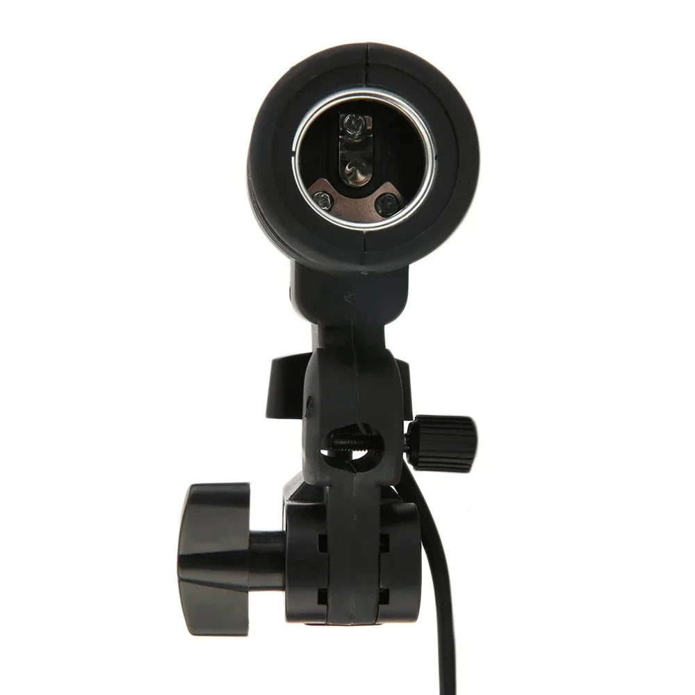 В наличии! Патрон лампы E27 патрон вспышки фото освещение держатель для фотостудии