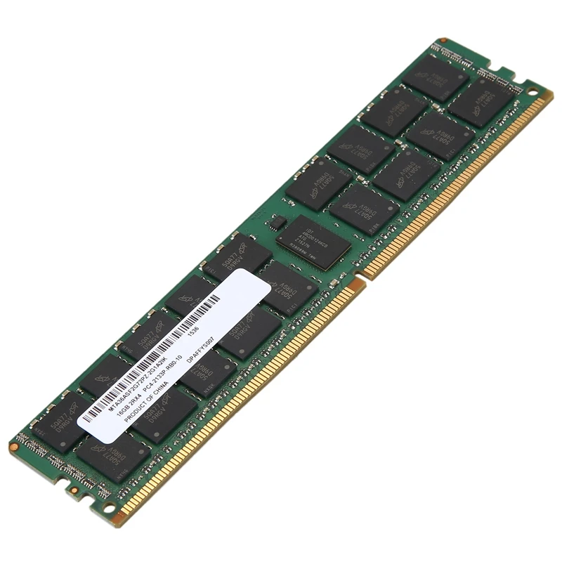 16 Гб оперативной памяти DDR4 PC4 2133P 213Hz 1 2 V ECC REG DIMM для Samsung сервера Ram|Оперативная