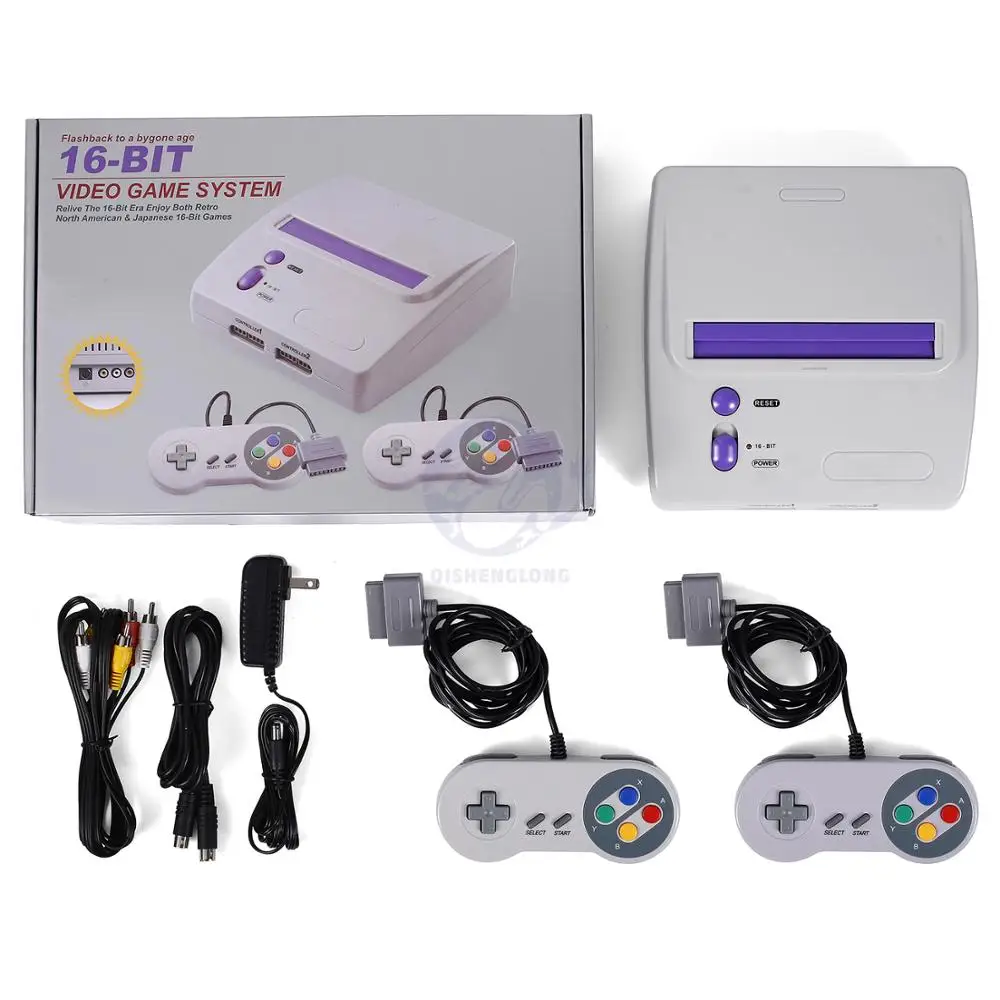 【Новогодний продавец 】16 бит видео игры и ретро игровая консоль|Игровые консоли|