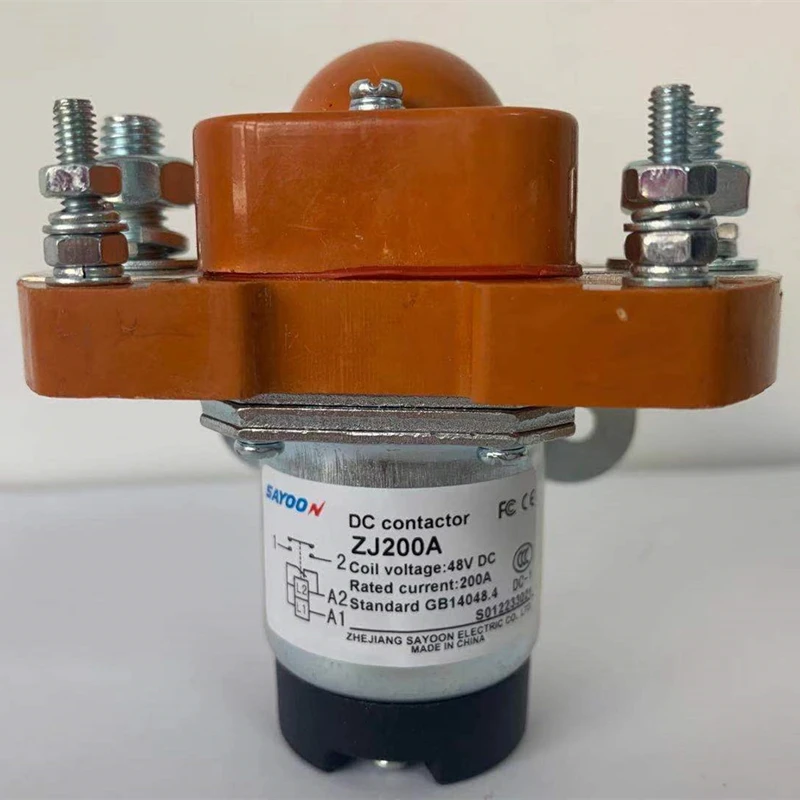 Контактор постоянного тока SZJ200A MZJ-200A ZJ200A GSZ2-200A TZJ200A ZLJ-200A с двойной катушкой |