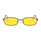 Солнцезащитные очки женские прямоугольные металлические в Корейском стиле