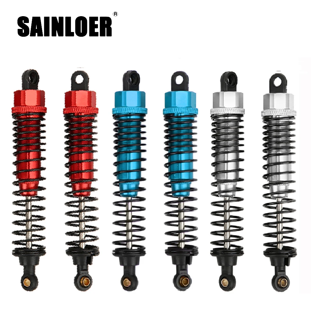 

SAINLOER 4pcs 68mm/98mm /108mm Aluminum Shocks Absorbers Damper for HSP 1/10 Scale RC Car On-Road Monster Truck Off Road Buggy