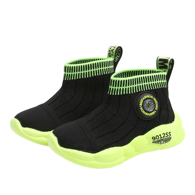 Детская обувь для мальчиков и девочек Детские Сникеры с сеткой бега повседневная