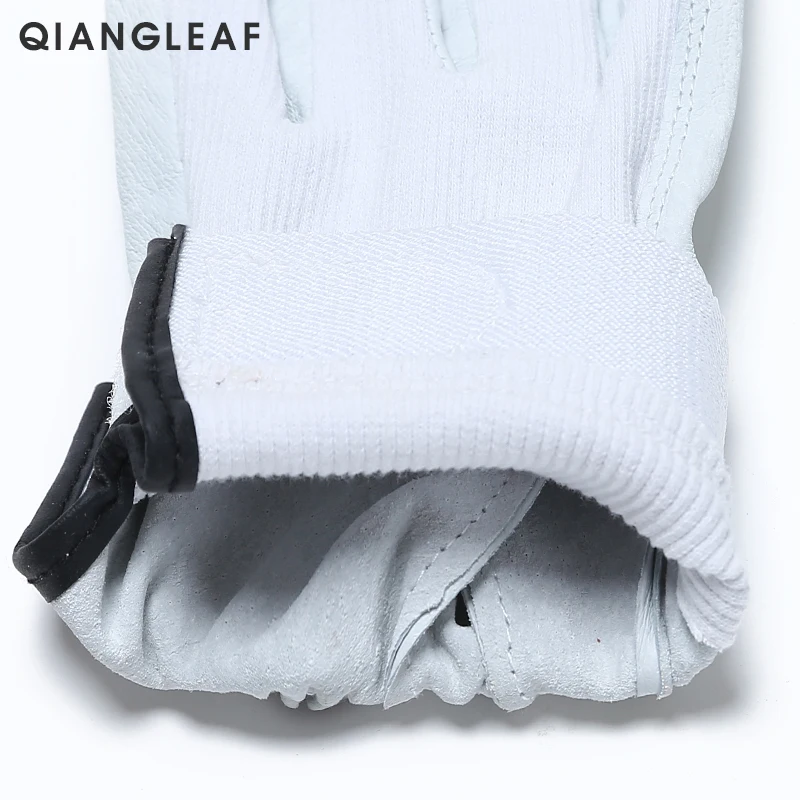 QIANGLEAF брендовые защитные рабочие перчатки, защитные перчатки, кожаные ультратонкие парусиновые перчатки для садоводства и велоспорта, 510