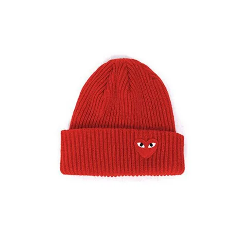 

New Fashion Cartoon Love Heart Pattern Knitting Winter Warm Hats Korean fashion landlord hat lovers embroidered warm hat