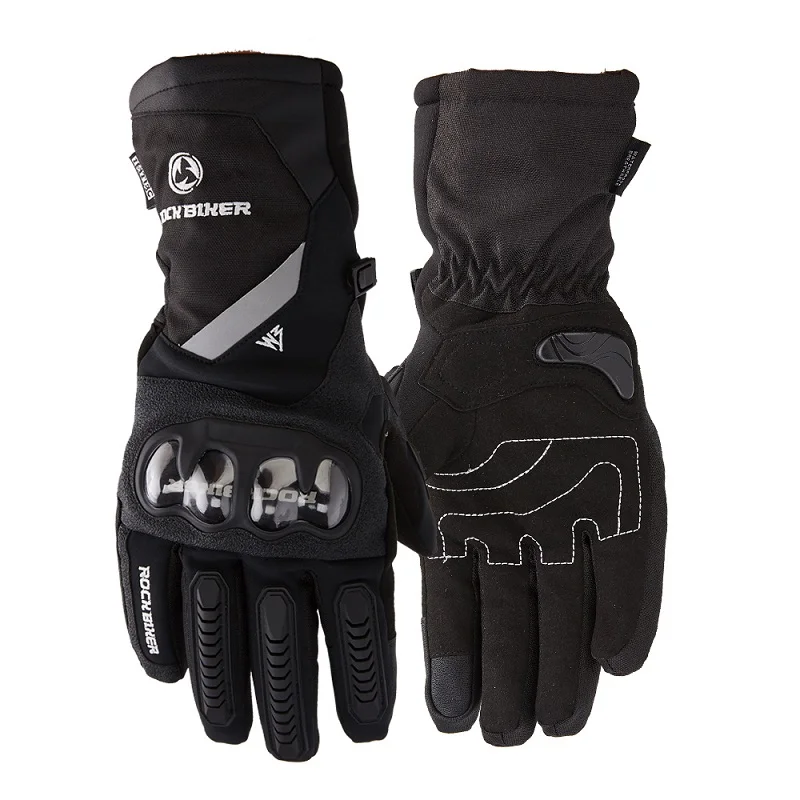 Новинка 2018 мотоциклетные перчатки из углеродного волокна зимние сохраняющие