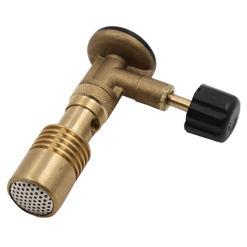High Temperature Brass Gas Turbo Torch Propane Weld Plumbing Portable Bunsen Burner Heating Furnace | Спорт и развлечения