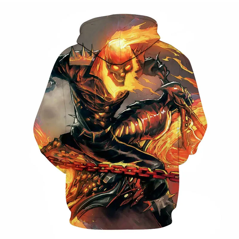 

2020 Autumn and winter new 3D street hoodie