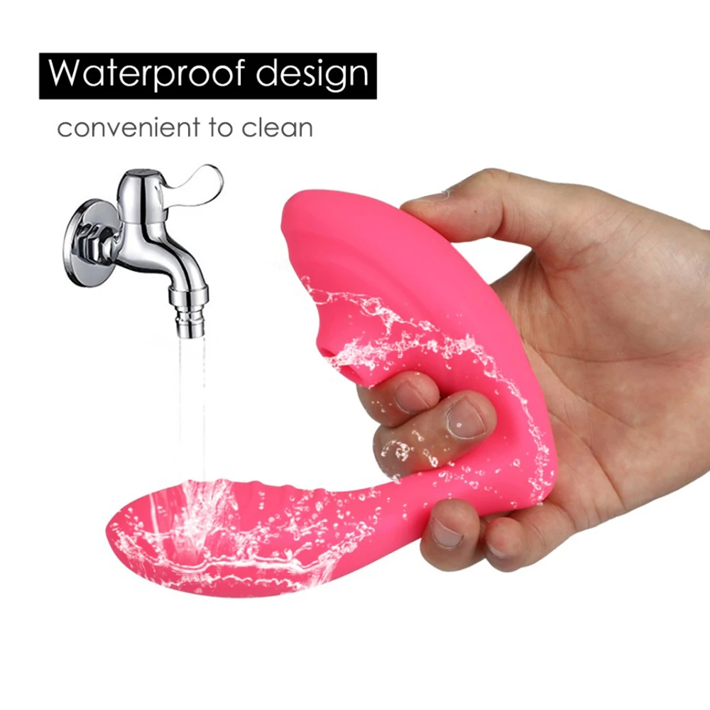 Стимулятор клитора фаллоимитатор вибратор секс-игрушки для женщин на присосках