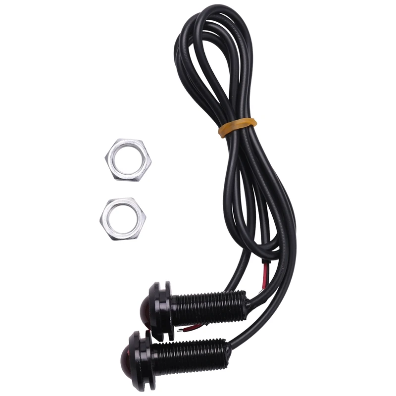 2 X Eagle Eye LED Light 18Mm Dia. Car Vehicle Backup Signal Red | Автомобили и мотоциклы