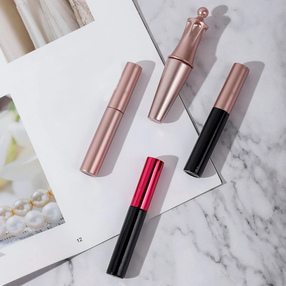 Магнитная жидкая подводка для глаз водостойкая гладкая в золотой бутылке