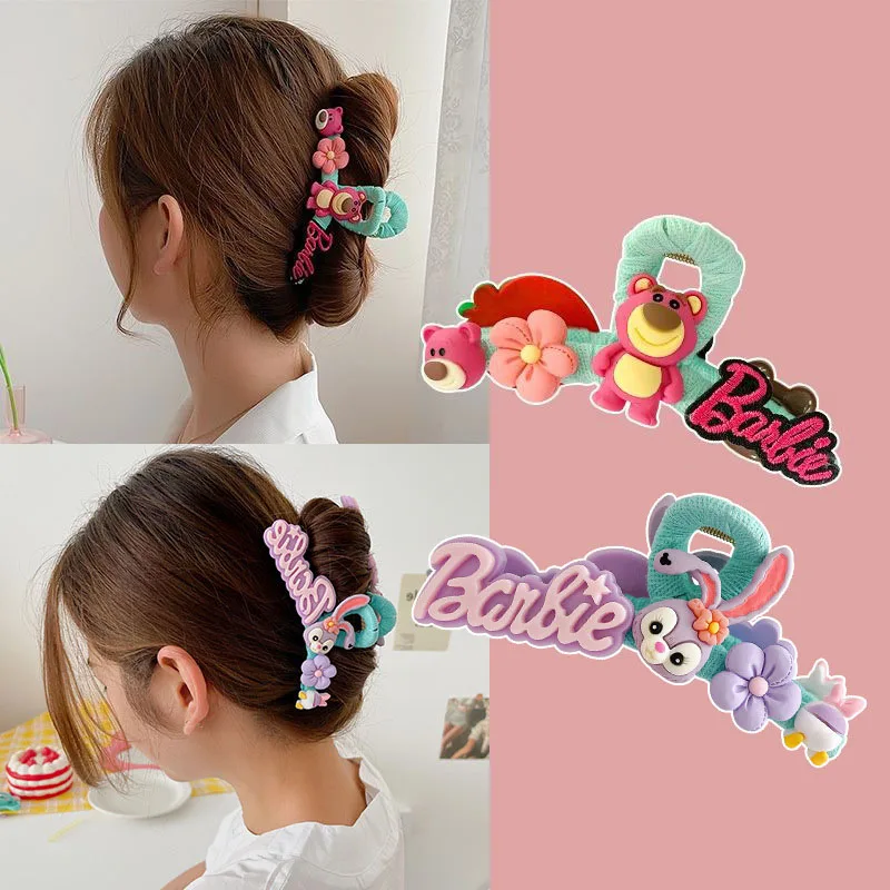 

Diy ручной Kawaii Duffy Stellalou Lotso Catch аниме плюшевый Зажим Для Волос акула аксессуары для волос забавные значимые игрушки ручной работы Подарки для ...