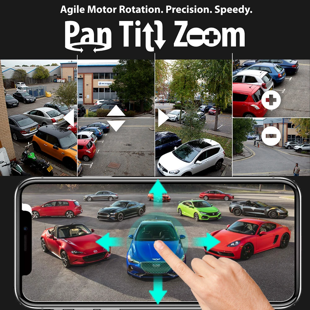 Sim карта 30X зум Sony 5MP IP PTZ камера наружная H.265 2Way Аудио Сигнализация скоростная сеть