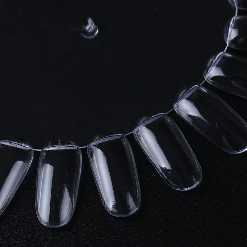 Акриловая Форма для ногтей 1 шт./5 шт. полного покрытия практики колесо прозрачный