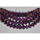 Бусины из чешского хрусталя BEAUCHAMP 4*3 мм, граненые фиолетовые бусины Rondelle, фурнитура для ювелирных изделий, сережек, браслетов, ожерелий, аксессуаров