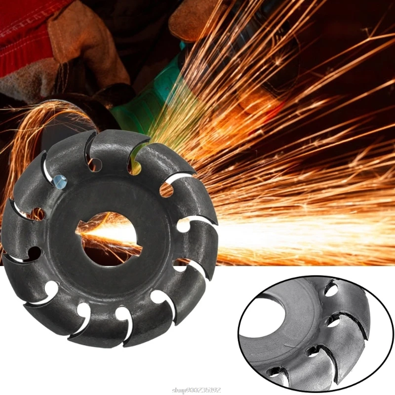 

12 Teeth 90mm Multifunctional High Hardness Wood Carving Disc Angle Grinder Woodworking Tool F05 21 Dropship