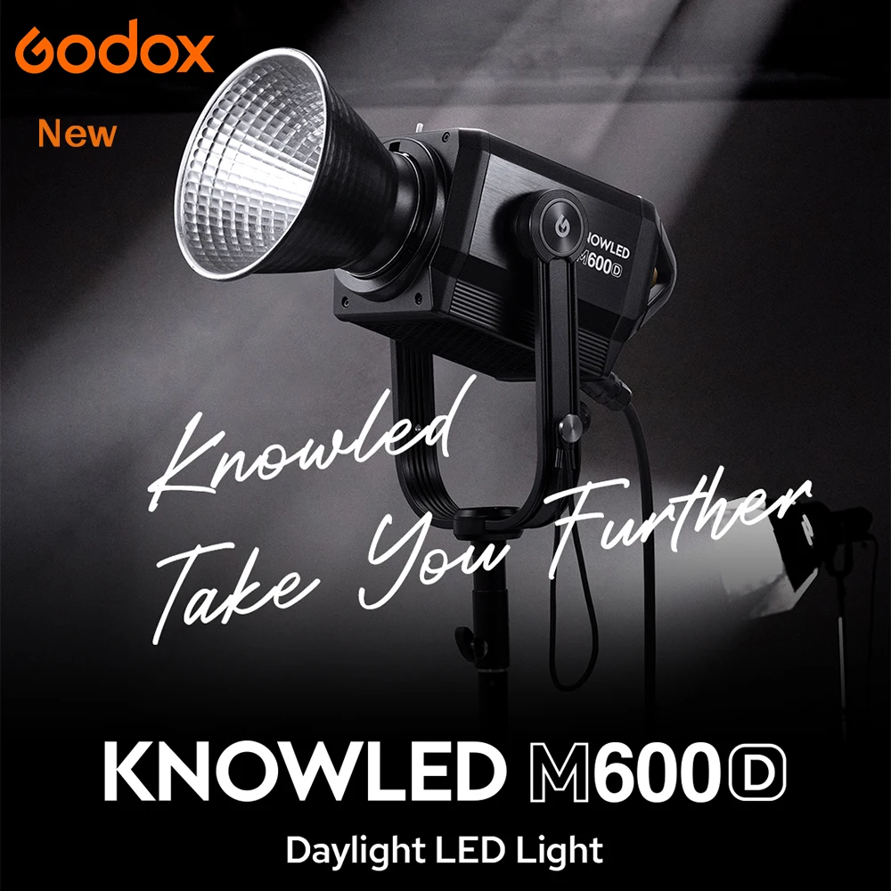 

Стусветильник ламсветильник Godox M600D для фотосъемки, 740 Вт, 5600 к
