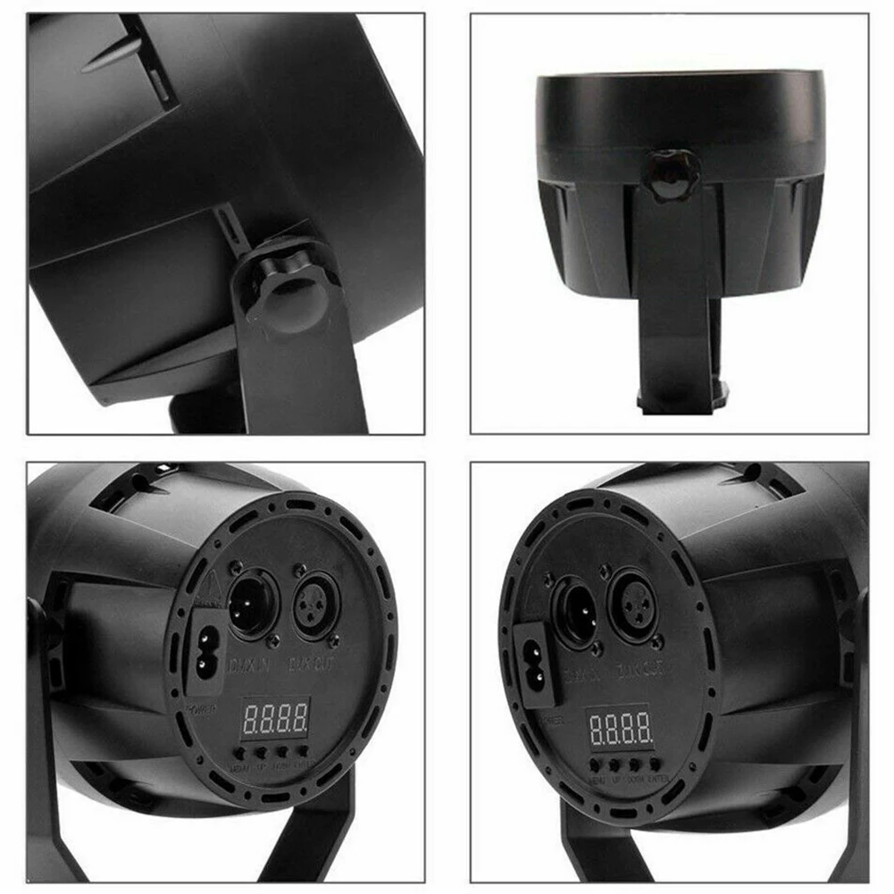 Светодиодный прожектор из алюминиевого сплава 30 Вт RGBWA + УФ-освещение для сцены 18