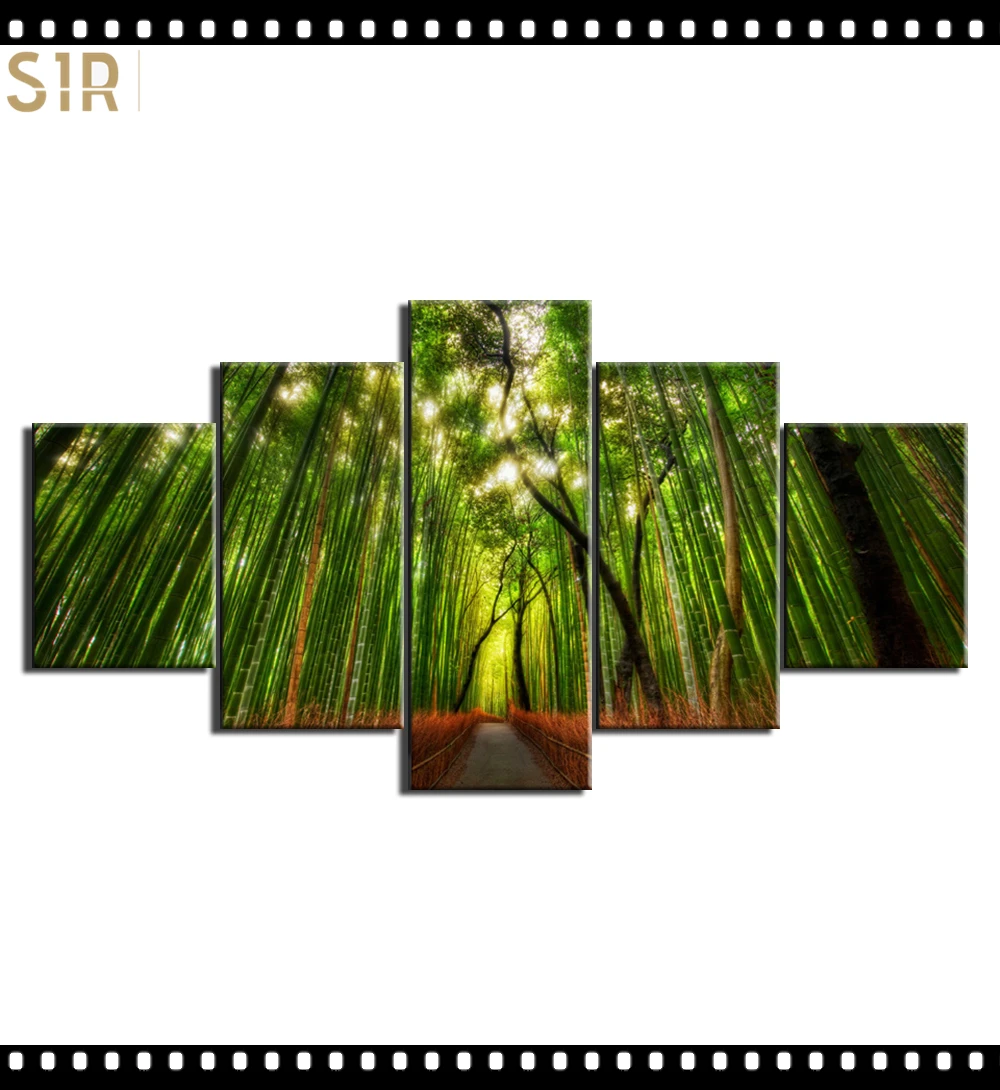

Scenery Decorations for The Five - Part Poster Living Room Decoration Room Decor Anime Decor Wall Paintings Home Decor Wall Art