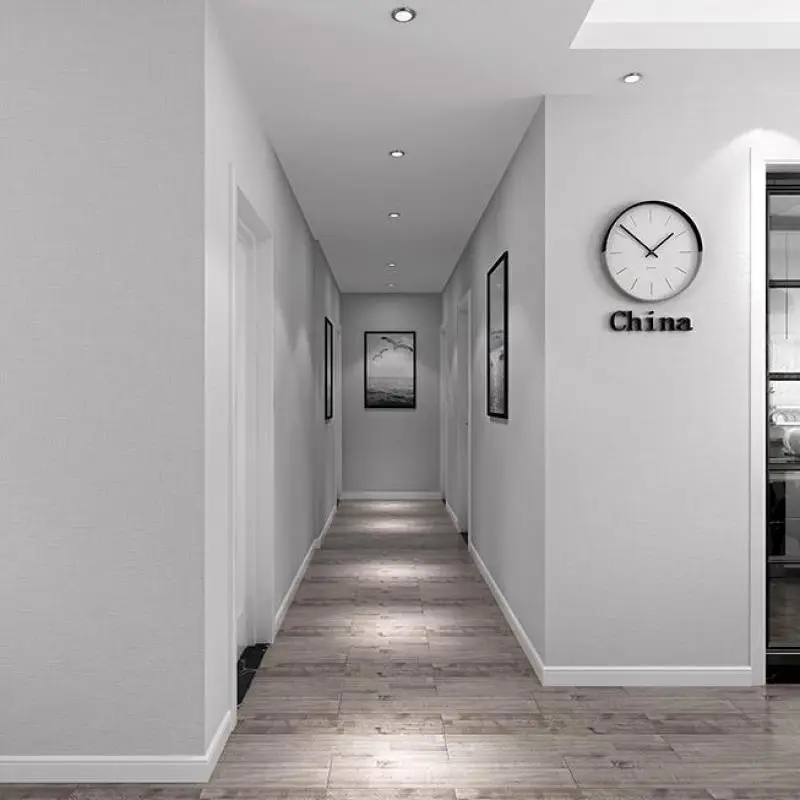 

Linen Wallpaper Imitation Japanese Modern Simplicity Pure Decoration Living Bedroom Room Simple Anti Pollution Wear Resistant