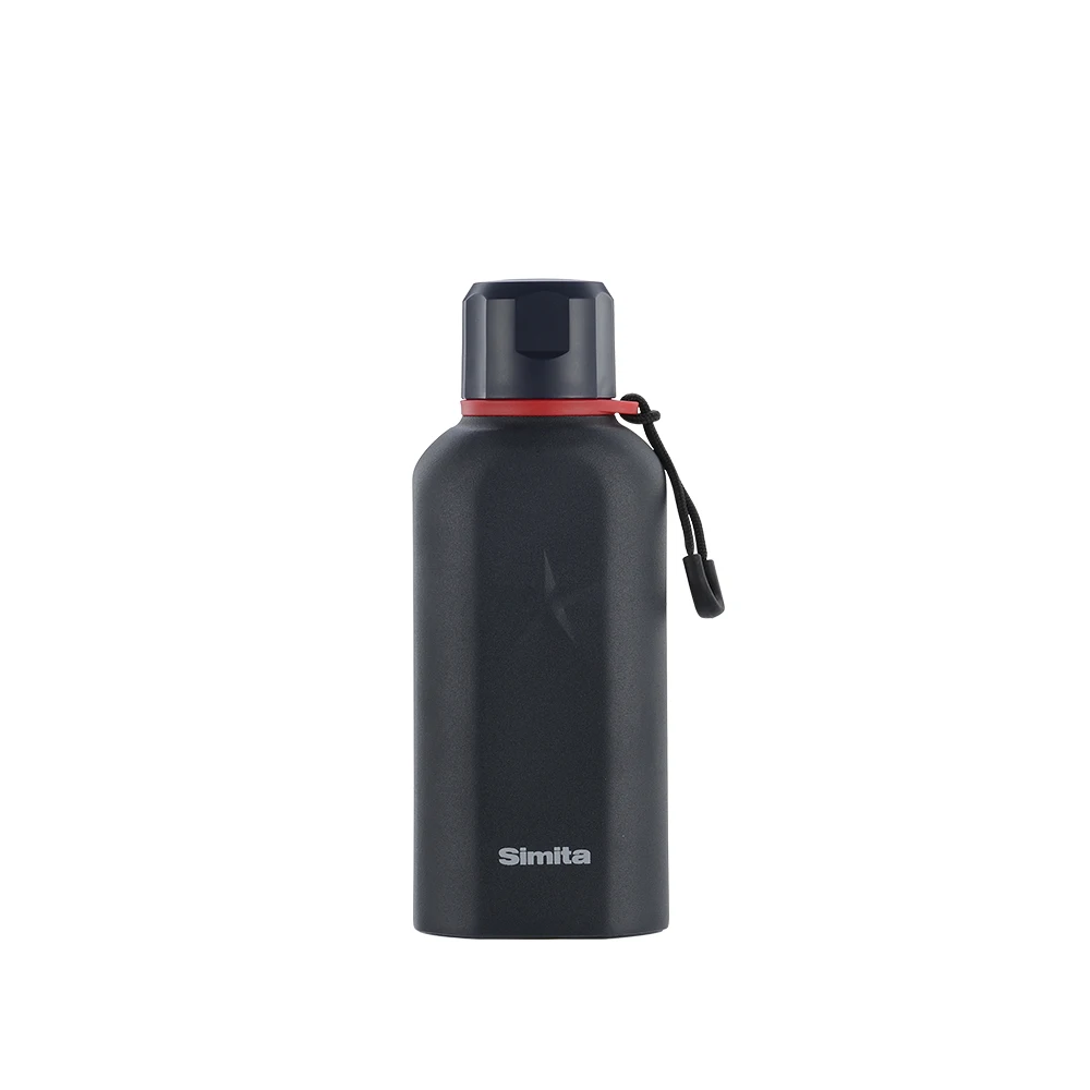 450ml dark blue Simita спортивный термос из нержавеющей стали, вакуумная колба, с двойными стенками, изолированная, портативная кружка для путешествий, кофейная чашка, походная Термокружка - Цвет: 450ml dark blue