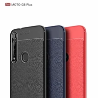 soft cover dermatoglyph full protection carbon fiber tpu silicone phone for motorola g8 plus play power protective shell case