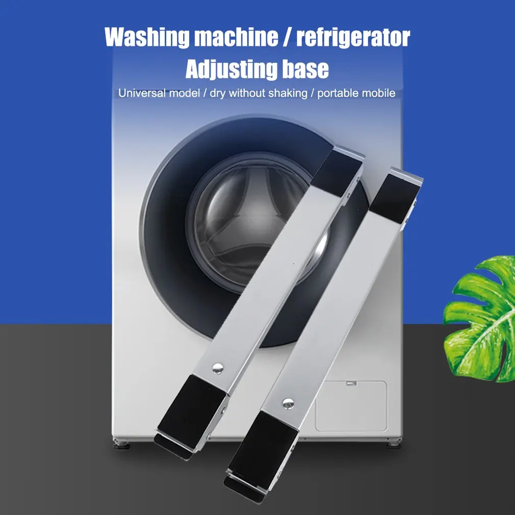 

Mobile Roller Multi-functional Mobile Adjustable Washing Machine Holder Base Low-profile All-metal Anti-rust Mobile Roller