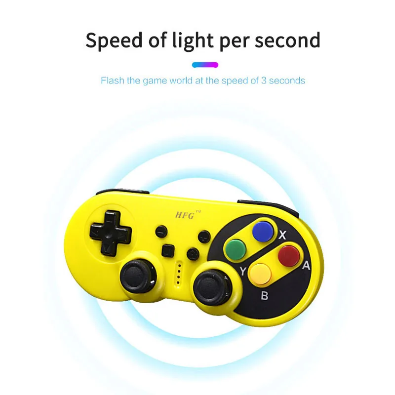 For Switch Pro Game Controller Wireless Video Console 6-Axis Burst Vibration Rechargeable Bluetooth Gamepad | Электроника