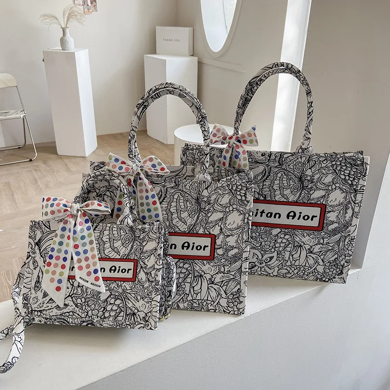 

Tote Women's Bag 2021 Shopper Shopping Fashion Shoulder Bags Storage Handbag All-match Handbags for Women Casual Shoppers