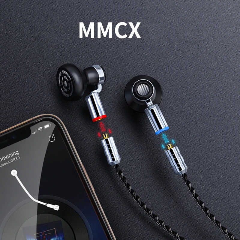 SENFER SFR KP120 наушники в ухо Металлические HIFI Earburd белок диафрагма Динамический драйвер с MMCX съемный кабель SFR PT15 KP110