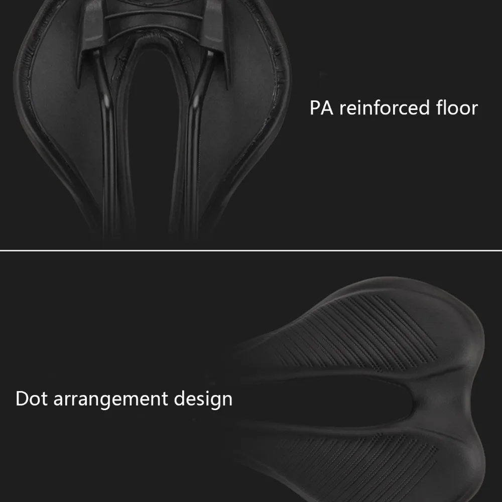 

GUB 1Pc Bike Saddle Cushion Ultralight Shockproof Bicycle Saddles Men Bike Spare Parts Breathable Bike Racing Seats