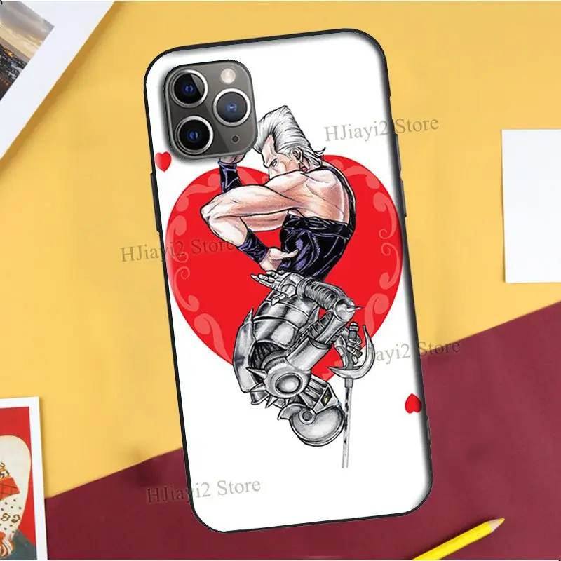 Чехол JOJO Bizarre Adventure Anime для iPhone 11 Pro Max 12 mini SE 2020 X XR XS 7 8 Plus | Мобильные телефоны и