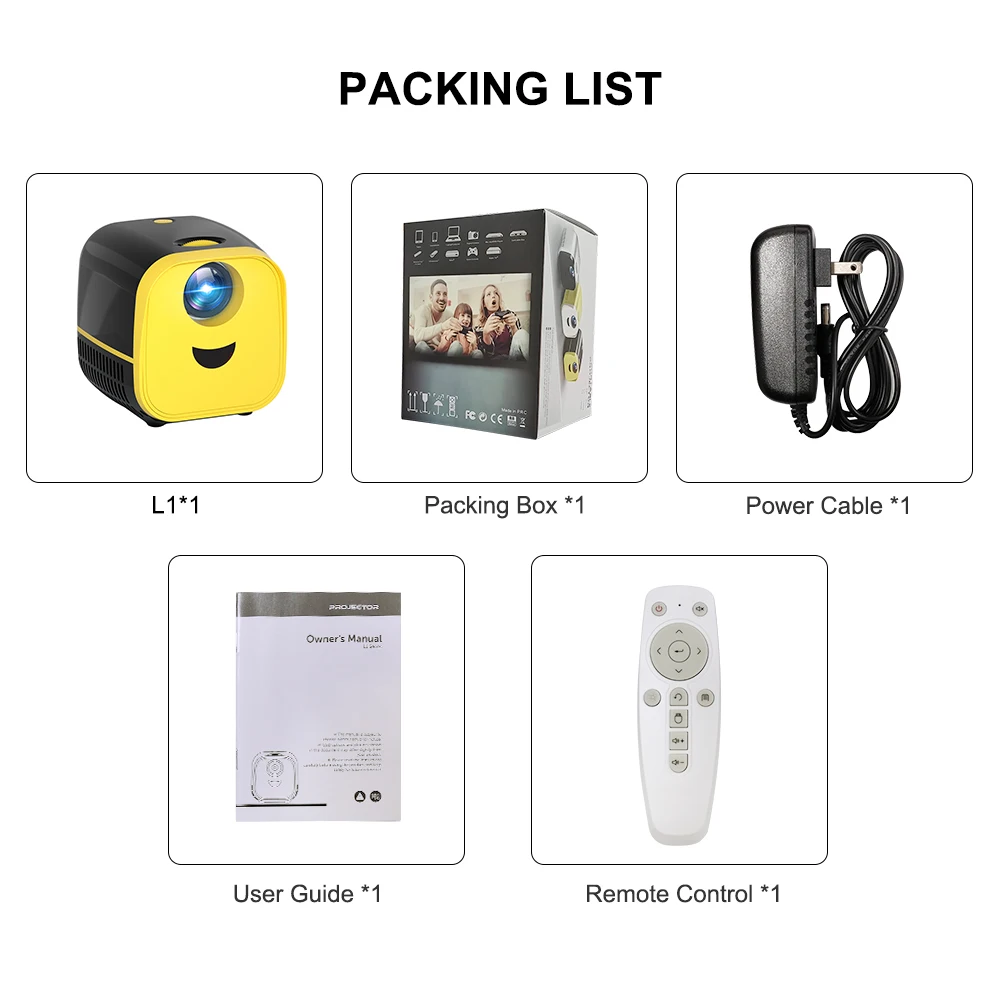 

Thundeal L1 1000 Proyector 1080P Full HD 3D