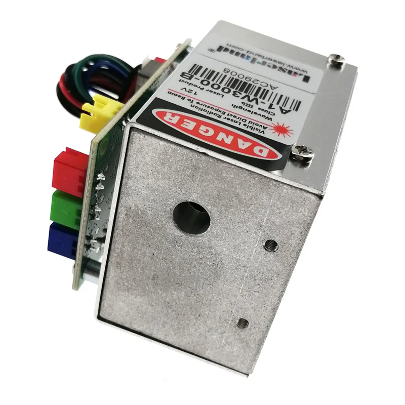 3 Вт белый светильник лазерный диод лазерная головка влияние RGB сочетая W3000 B