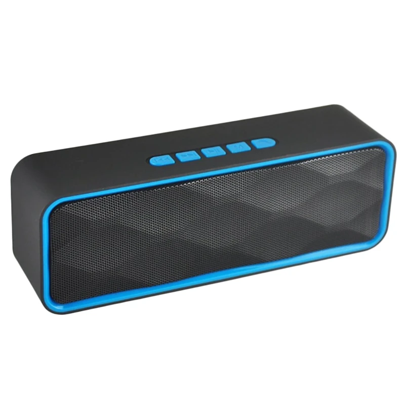 Мини Bluetooth динамик Портативная колонка Бас Сабвуфер Поддержка Fm радио Aux Usb Tf